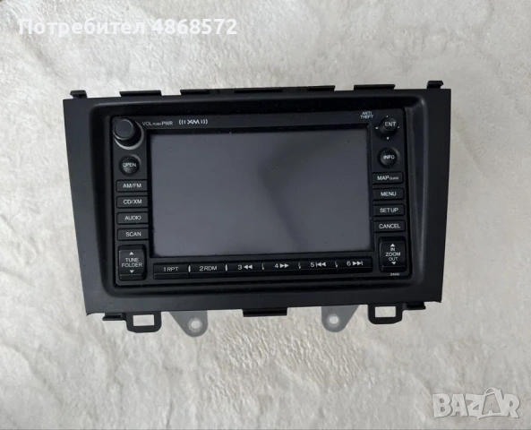 Оригинална навигация Honda CR-V CRV III 3 2007-2011 GPS DVD OEM 39541-SWA-A010-M1 Код наличен