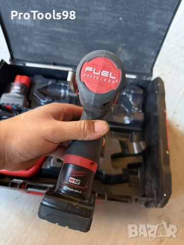 Milwaukee Fuel M12 безчетков винтоверт, снимка 6 - Винтоверти - 55427536