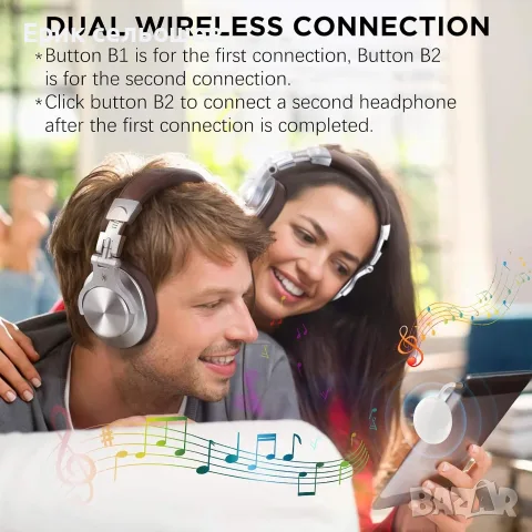 Bluetooth Адаптер за Самолет, TV и Автомобил – Безжичен аудио предавател за 2 слушалки, снимка 2 - Ресийвъри, усилватели, смесителни пултове - 55511805