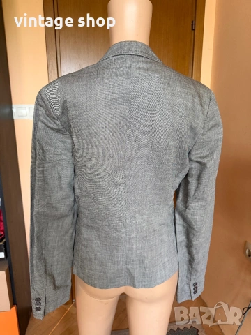 Дамско сако( лен и памук) Max Mara, размер IT 44(L), снимка 4 - Сака - 54670357
