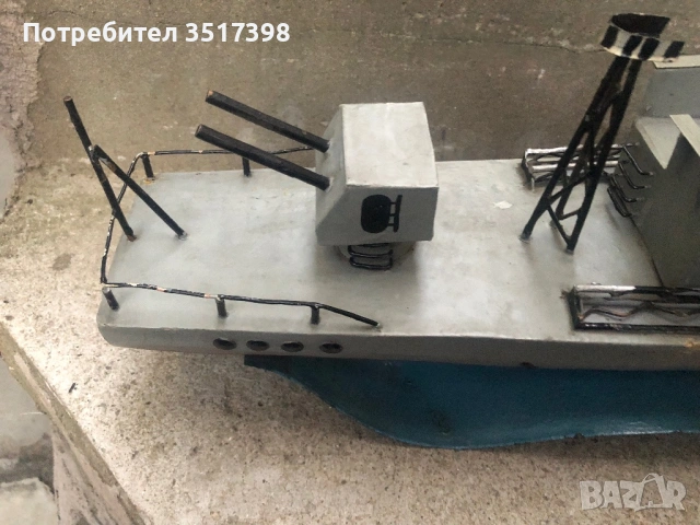 Ретро метален кораб, снимка 3 - Декорация за дома - 54747617