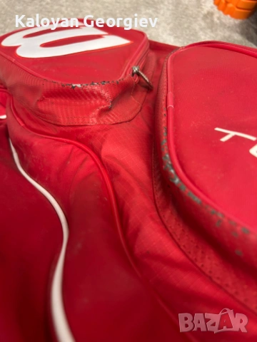 Голям тенис сак Wilson Tour - Употребяван (със забележки), снимка 8 - Тенис - 54099825