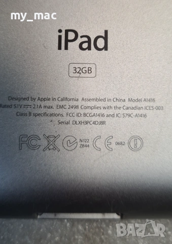 Apple iPad 3 A1416 32GB , снимка 10 - Таблети - 54781778