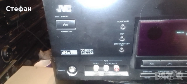 усилвател със радио тунер JVC, снимка 3 - Ресийвъри, усилватели, смесителни пултове - 54160672