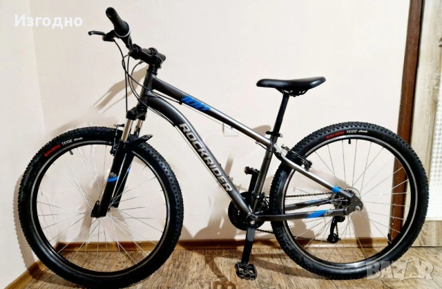 Планински велосипед MTB Rockrider ST 100 27,5”, снимка 2 - Велосипеди - 54716497
