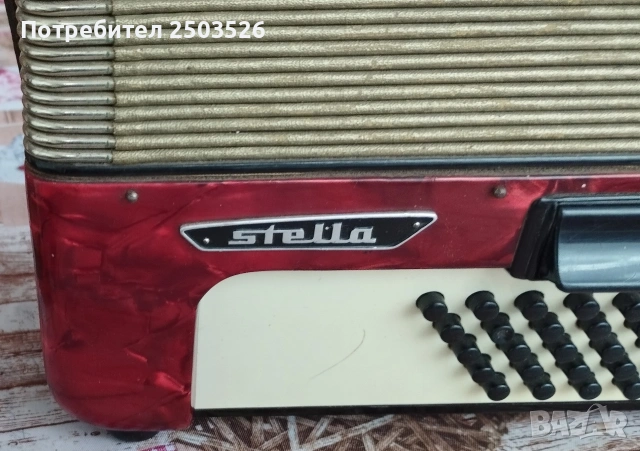 Акорден Weltmaister Stella, снимка 2 - Акордеони - 54485513