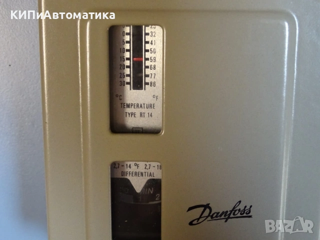 термостат капилярен Danfoss RT 14 017-5099 temperature switch -5/+30°C, снимка 2 - Резервни части за машини - 54525364