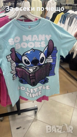 Stitch Дамска Тениска👚Дамска Блуза С Къс Ръкав Стич - Различни Цветове Код A1200, снимка 2 - Тениски - 54373904