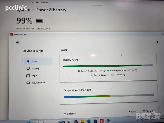 Lenovo ThinkPad L14 Gen 2  14" | Intel Pentium Gold 7505 | 8GB RAM | 128GB SSD | TOUCH |5ч. Батерия, снимка 7 - Лаптопи за работа - 55626431
