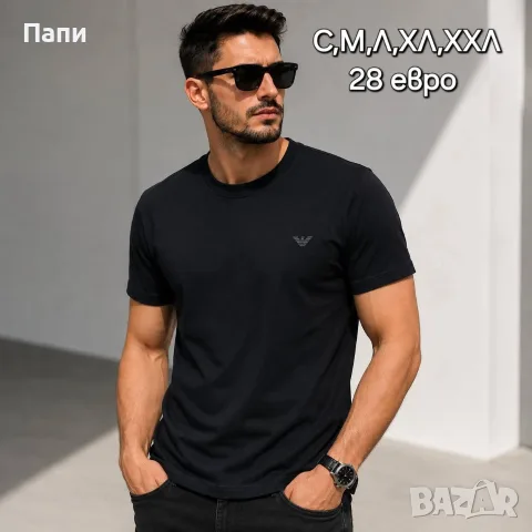 Мъжки тениски с лого до 6хл, снимка 4 - Тениски - 55528683