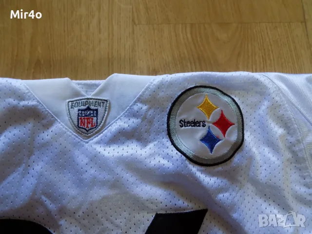 тениска pittsburgh steelers bettis # 36 NFL reebok eамерикански футбол мъжка оригинал размер 48, снимка 4 - Спортни дрехи, екипи - 55673548