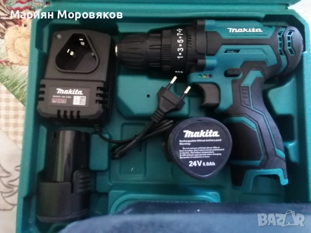 Винтоверт makita , снимка 2 - Куфари с инструменти - 54627306