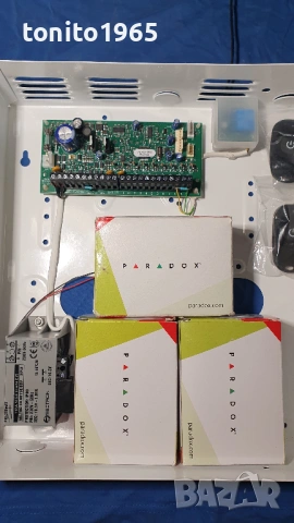 Чисто нов сот комплект Paradox SP65 с дистанционно у-е, снимка 10 - Други - 54688864