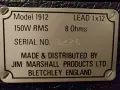 Marshall 1912 / 150 watt, снимка 10