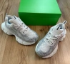 Дамски бели маратонки с камъни , снимка 7