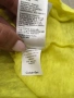 Calvin Klein 100% лен тениска в жълт цвят, снимка 7