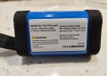 Батерия за колонка JBL Charge 4, Tradebit, 7800mAh, 3.7V, синя, снимка 1