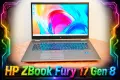 HP ZBook Fury 17 G8/17.3 Full HD IPS/Intel Core i7/NVidia Quadro T1200 4GB/16GB RAM/512GB SSD , снимка 1