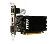 Видеокарта MSI NVIDIA GeForce GT 710 2GB 64BIT GDDR3 Low profile, Silent, снимка 3