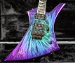Электрокитара Jackson Stars Kelly KE-J2 Eerie Dess Swirl (Япония 2001), снимка 1