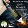 Високомощен Далекобоен Фенер с ПламъчноЗапалване Outdoor Camping Emergency Къмпинг Оцеляване Планина, снимка 2