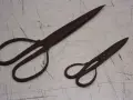 Стари ковани ножици, снимка 9