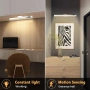 LED светлинна лента Hapfish със сензор за движение, вътрешна, акумулаторна, безжична, магнитна, снимка 6