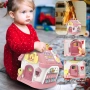 Монтесори играчки за 1-годишно момиче, подаръци - 8-в-1 музикална учебна къща, играчка за бебе 6-12 , снимка 5