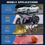Преносим въздушен компресор за гуми, 6000mAh и 150PSI въздушна помпа за автомобилни гуми, снимка 4