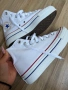 Оригинални чисто бели Кецове Converse Platform ! 39 н, снимка 6