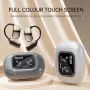 Безжични Bluetooth слушалки с микрофон и touch дисплей, пространствен съраунд звук (Wireless 5.4), снимка 6