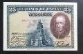 Испания. 25 песети. 1928 година., снимка 1