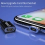 ESSAGER 3 в 1 Магнитен Кабел Lightning / Type-C / Micro USB 3A за Бързо Зареждане 1 м, снимка 3