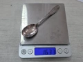 Стара сребърна лъжичка , снимка 7