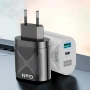 65W GaN зарядно устройство USB-C PD & USB-A QC 3.0 – Бързо зареждане за iPhone, Samsung 10326, снимка 12