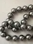 Маркова огърлица от черни перли “Майка на перлите” "Mother of pearls", снимка 4
