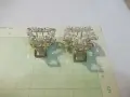 Лот от 2 бр. малки шноли метални за коса, снимка 4