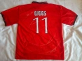 Ретро тениска Manchester United Giggs #11 Vodafone XL  , снимка 2
