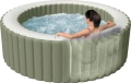 Надуваемо джакузи Pure Spa Bubble Therapy Intex с диаметър 196см, с 4 места, зелено, снимка 4