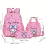 Комплект ученическa раницa с несесер и чанта за обяд - Hello Kitty, снимка 2