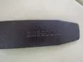 Нов кожен мъжки колан от Монголия, черен,110 см, снимка 4