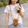 Силиконова детска чантичка capybara pop it кафява за момиче_1259621, снимка 5