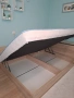Спалня с ракла и матрак 144/190 Дъб - Санома, снимка 7