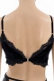 Hunkemöller черен дантелен сутиен / бралет с кадифени ленти – размер M, снимка 4