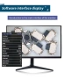 1080P 60FPS HDMI + VGA + USB multi SANQTID TD-VB20A дигитална камера за микроскоп, снимка 5