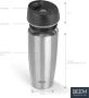Термочаша BEEM COFFEE2GO 400 мл от неръждаема стомана, снимка 4