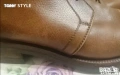 VIBRAM Оригинал Нови Мъжки Боти Изцяло от Естествена Кожа 44, снимка 5