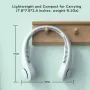 Преносим вентилатор за врата, вентилатор без лопатки Hands Free, 4000 mAh , снимка 2