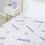 Нов официален K-Pop Demon Hunters чаршаф с ластик 90x190 Netflix единично легло, снимка 1