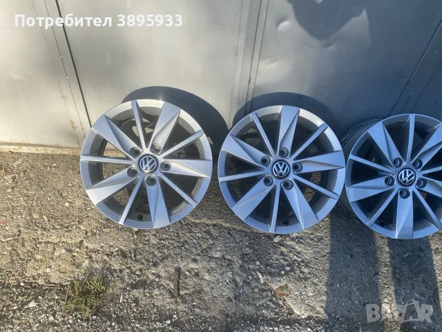 Оригинални джанти за VW Golf V VI VII , Caddy, Passat, Jetta, Touran, Audi, Skoda и др., снимка 2 - Гуми и джанти - 52854271